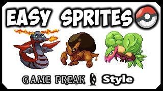 How does GAMEFREAK make their Pokémon Sprites