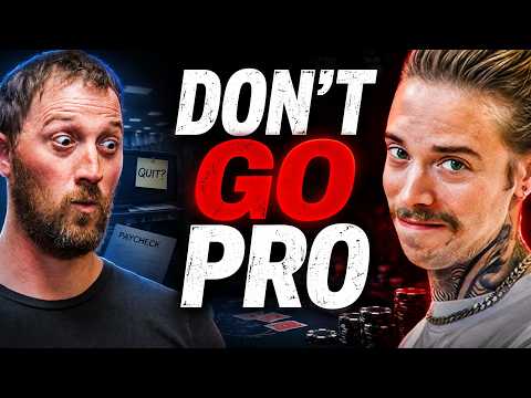The Poker Coach Who Tells You NOT To Quit Your Job