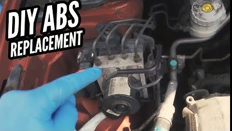 How To replace an ABS Pump - Pulling to the right pt 2