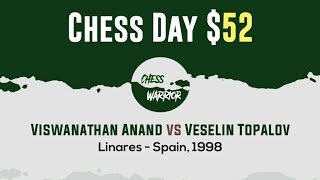 King's Indian : Viswanathan Anand vs Veselin Topalov | Linares - Spain, 1998