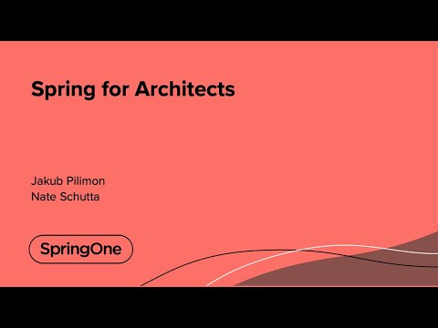 Spring for Architects