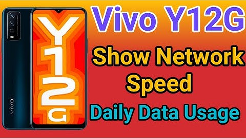 Vivo Y12G Show Daily Data Usage kaise kare | How To Show Daily Data Usage Setting In Vivo Y12G