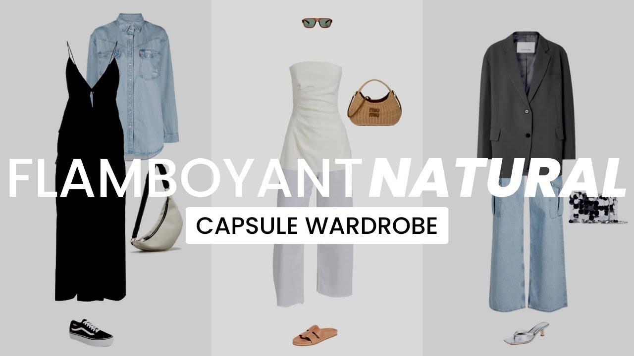 69+ FLAMBOYANT NATURAL OUTFIT IDEAS | Casual Cool Capsule Wardrobe for the Kibbe Flamboyant Natural