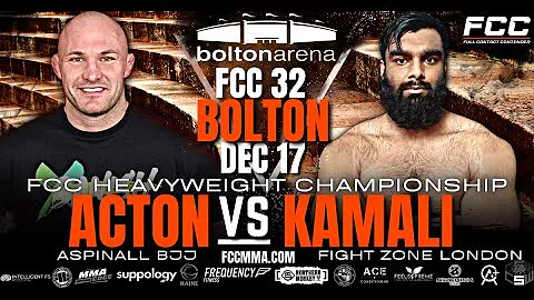 FCC 32: Jamie Acton vs Shah Kamali - FCC Heavyweig...