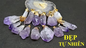 MUDI - MẶT DÂY ĐÁ THẠCH ANH TÍM TỰ NHIÊN - BẠN CHỌN ĐI