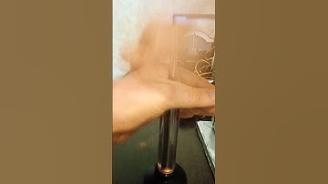 Adiabatic compression of kerosene vapor with air #shorts