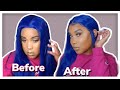 Download Watch Me Finesse this Blue Synthetic Wig | Simone Chanel Watch Me Finesse this Blue Synthetic Wig | Simone Chanel