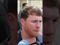 Canelo Alvarez NEAR SPEECHLESS on Mayweather vs Pacquiao REMATCH