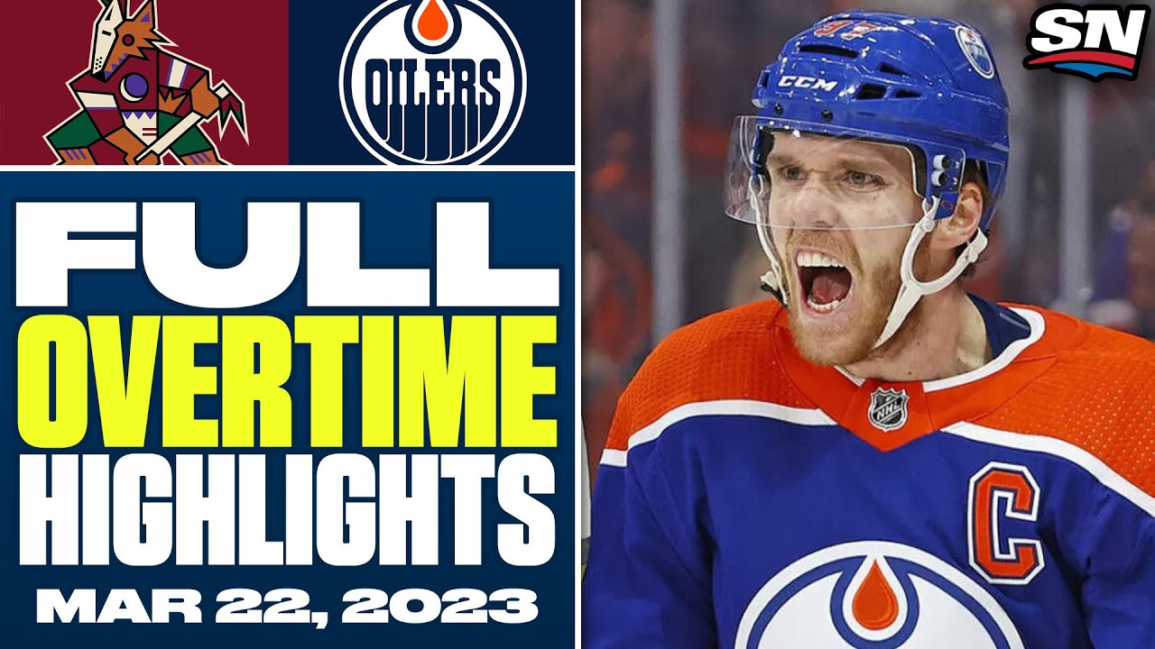 Arizona Coyotes at Edmonton Oilers FULL Overtime Highlights