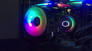 How to control Cooler Master ARGB Fans & AIO,  with Master+ Software Lighting Effects & Speeds screenshot 3