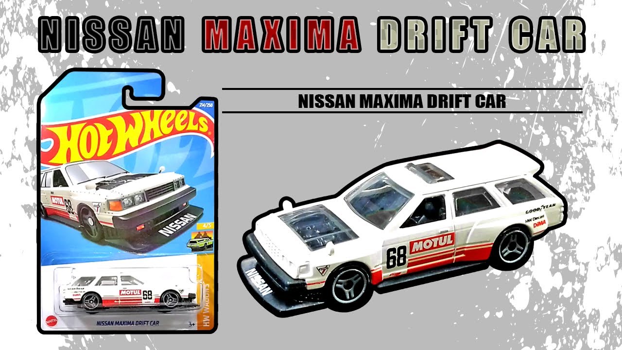 #289 Nissan Maxima Drift Car Hot Wheels Wagon - YouTube