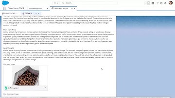 Salesforce CMS Enhancements