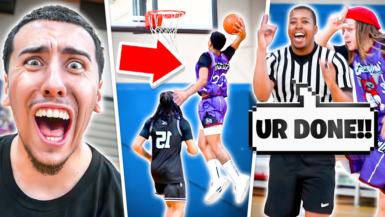 THESE REFS THREATENED TO KICK MY AAU TEAM OUT FOR TROLLING!