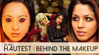 Gold Leaf Editorial Eye & Graphic Liner! Behind the Makeup / Tube’s Hautest // I love makeup. screenshot 5