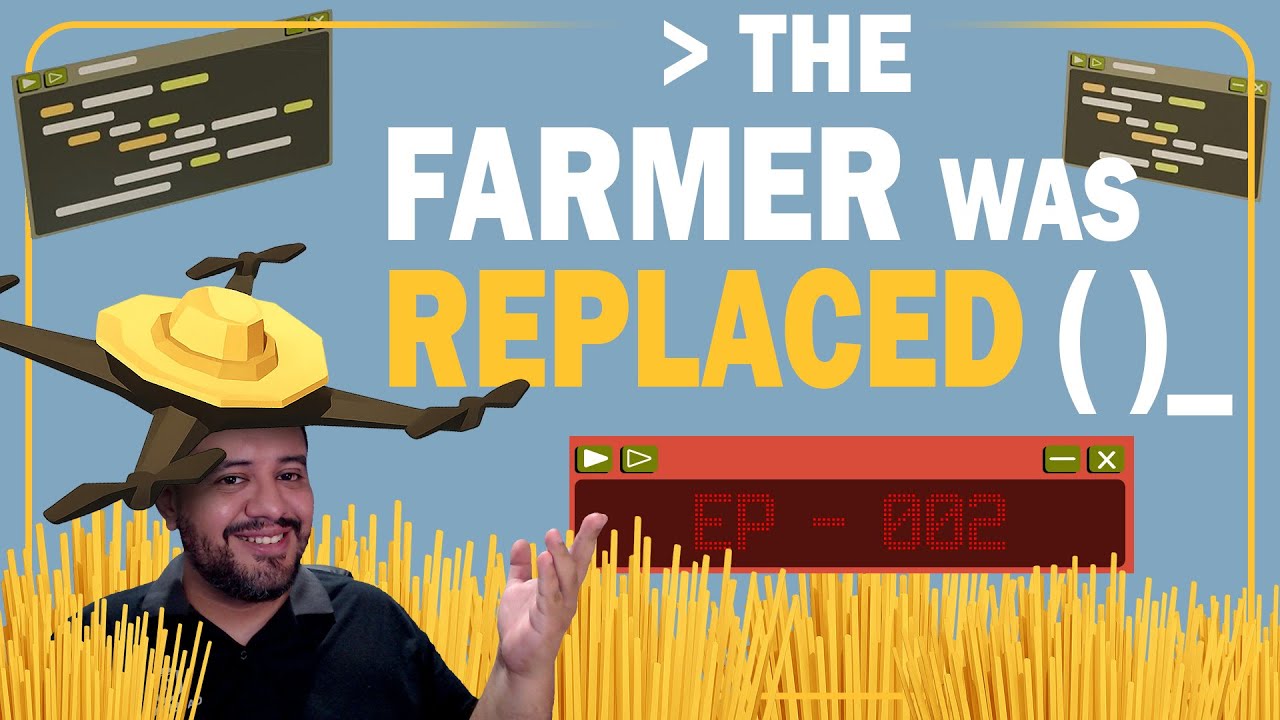 Learn Python Farming Game Tutorial Python iniciantes (002) Curso em Jogos | The Farmer Was ...