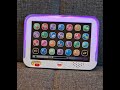 Fisher Price tanuló tablet