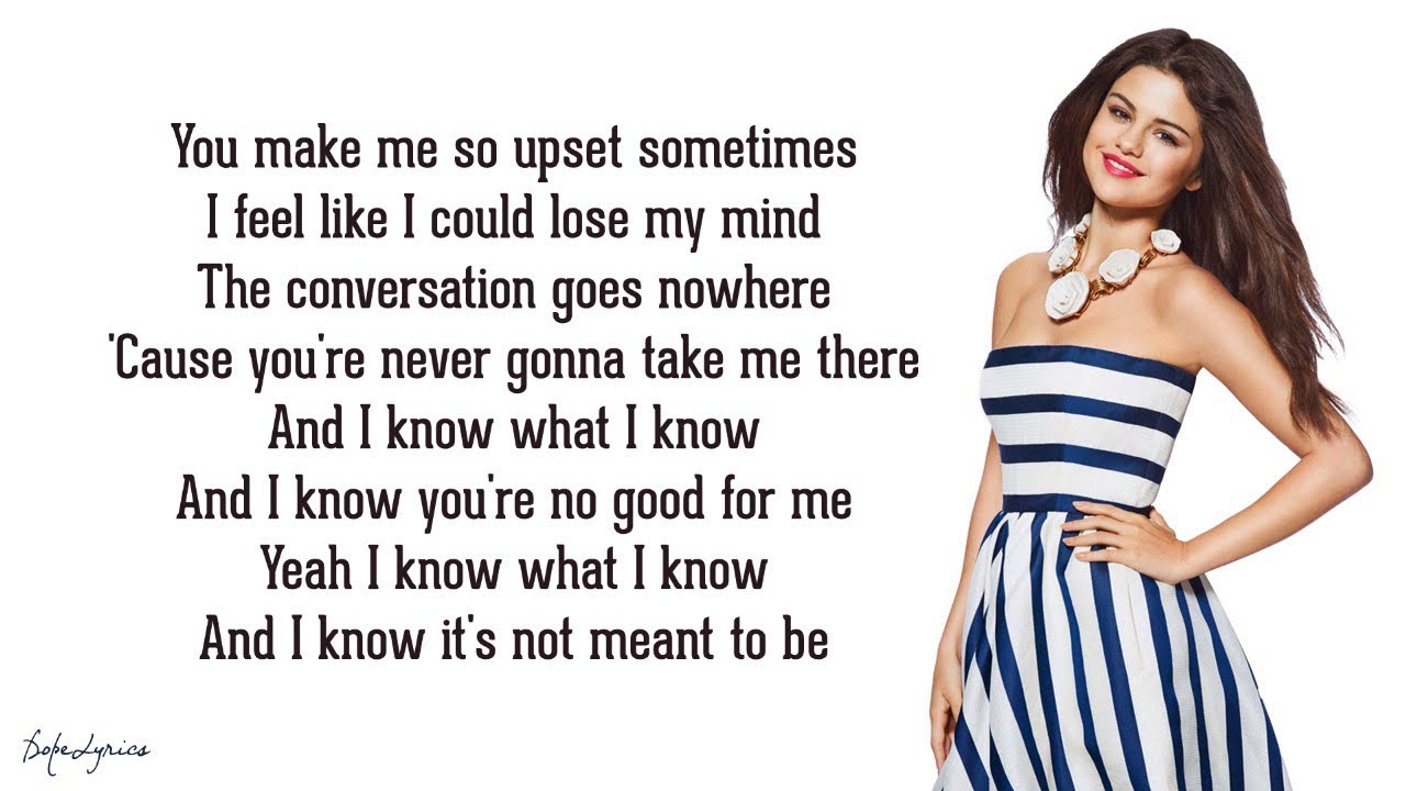 Selena Gomez  The Scene   My Dilemma 20 Lyrics
