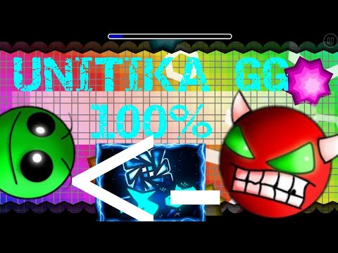 Unity remake (unitika) Hard demon GG 100% (Geometry dash 2.11)