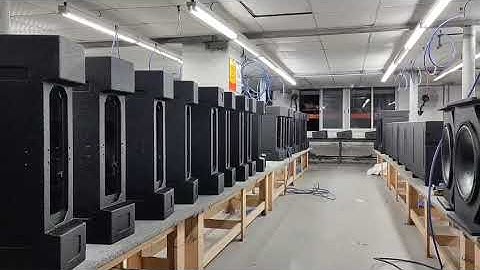ZSOUND LA206P, LA208P, LA210P active line array in production.