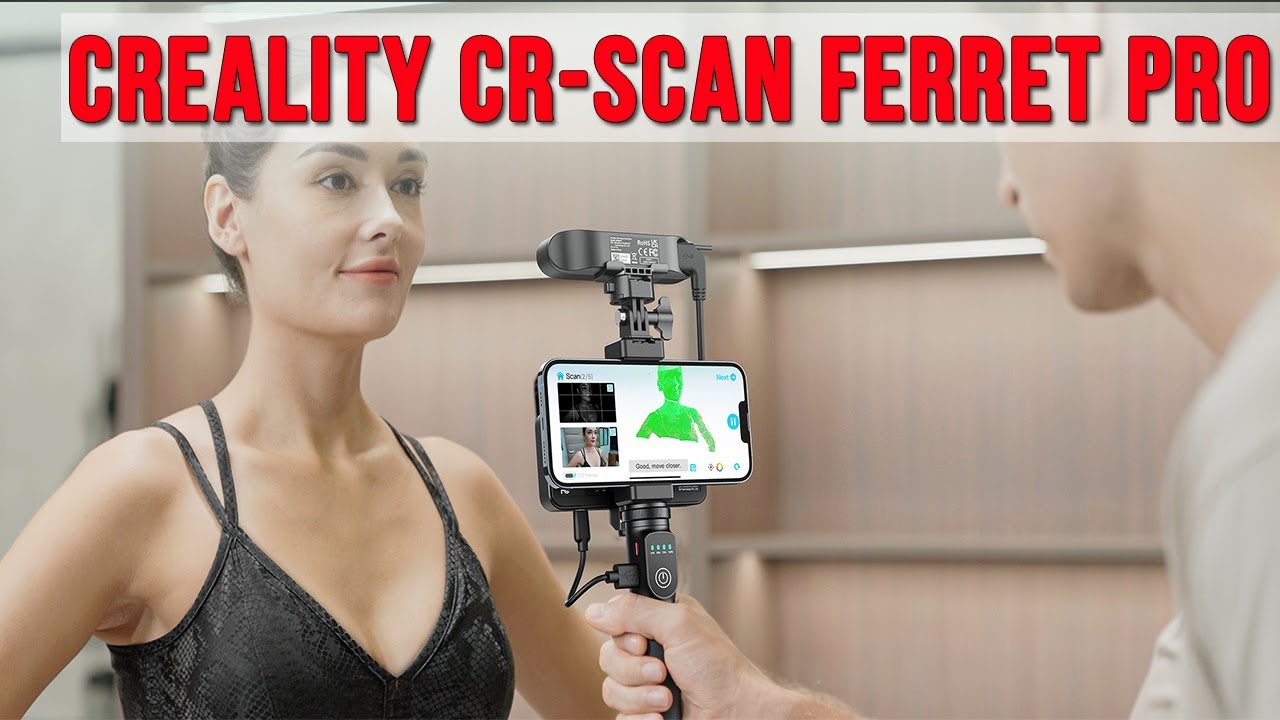 ОБЗОР! 3D СКАНЕРА CREALITY CR-SCAN OTTER