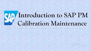 LESSON 15  WHAT IS CALIBRATION MAINTENANCE 