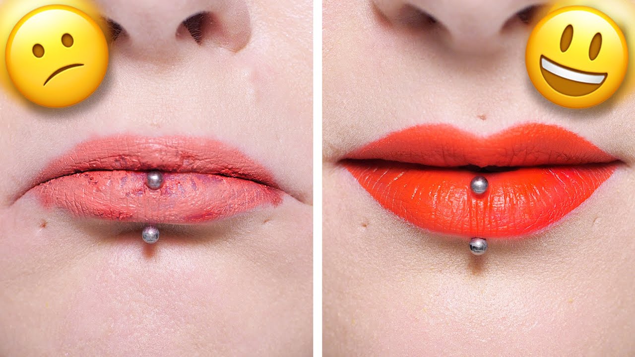 Jak IDEALNIE pomalować usta pomadką płynną? 💄 TRIKI na powiększanie ust