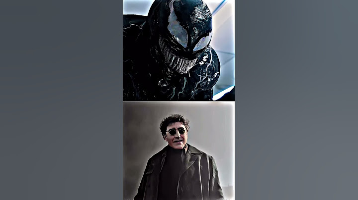 Venom VS Spider-Man Villians