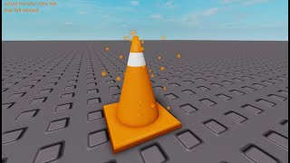 This traffic cone hat, is actually a um.....