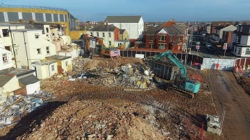 GROUND AND DRONE SAME BIT GETS DEMOLISH AND FLY AROUND DRONE FRANK IN BLACKPOOL 06/11/2025
