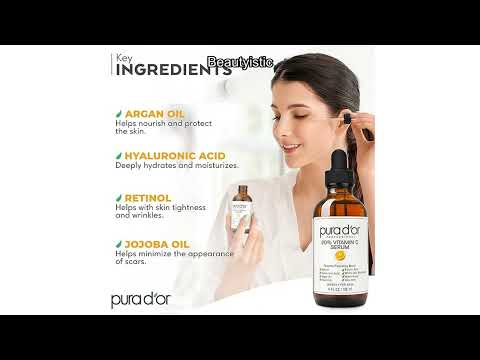 PURA D'OR 20% Vitamin C Serum Review: Does It Really Reduce Wrinkles?