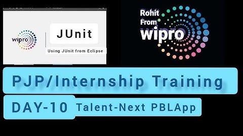 Day 10th live Wipro talentnext Java training on PBLapp lacture 10 | Internship/PJP training 2022