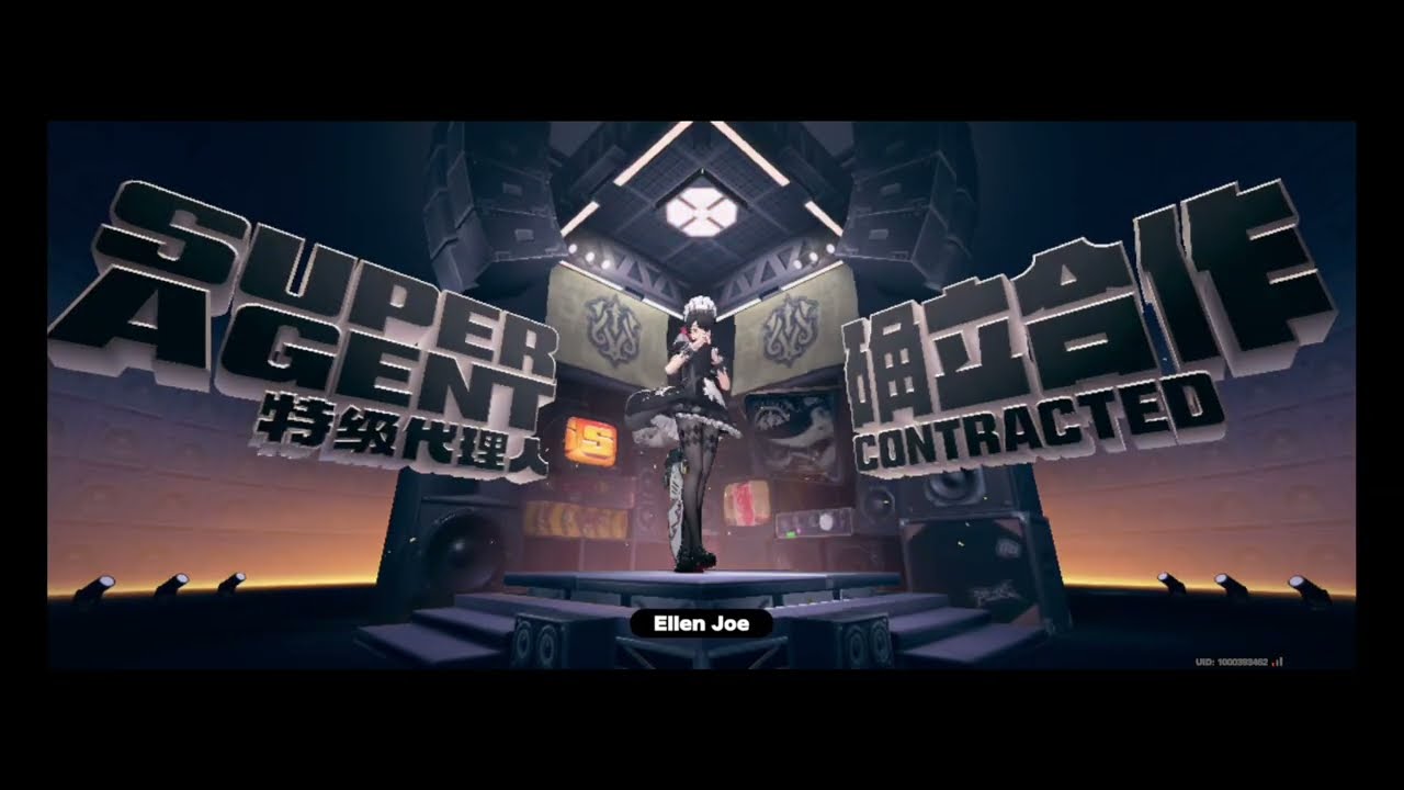 Zenless Zone Zero (NA 2025) - M0W1 Ellen Joe Rolls (Happy Holidays Edition)