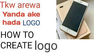 Yanda ake hada LOGO HOW TO CREATE YOUR OWN LOGO #izzaro #mubarakeeyTV #mahdytech #arewadailytrick #y screenshot 5