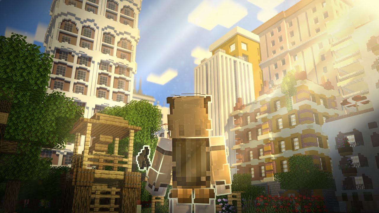 Building a City for an Animated Minecraft Series - YouTube