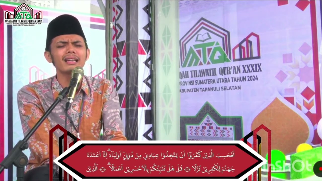 Adnan Tumangger | Final Tilawah Remaja MTQ Prov. Sumut 2024