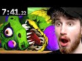 I Beat FNAF Security Breach in 1 HOUR (all secret endings)