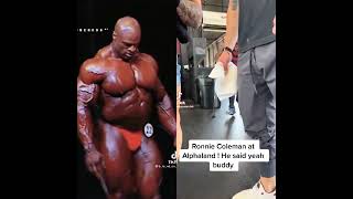 روني كولمان اخر ظهور له #ronniecoleman #mrolympia #bodybuilding #روني_كولمان