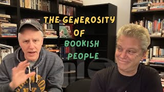 The Generosity of Bookish People and a New Channel to Watch @michaelk.vaughan8617 @Chris_Stout