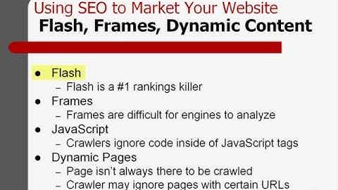 Using SEO to Market Your Website Part 8