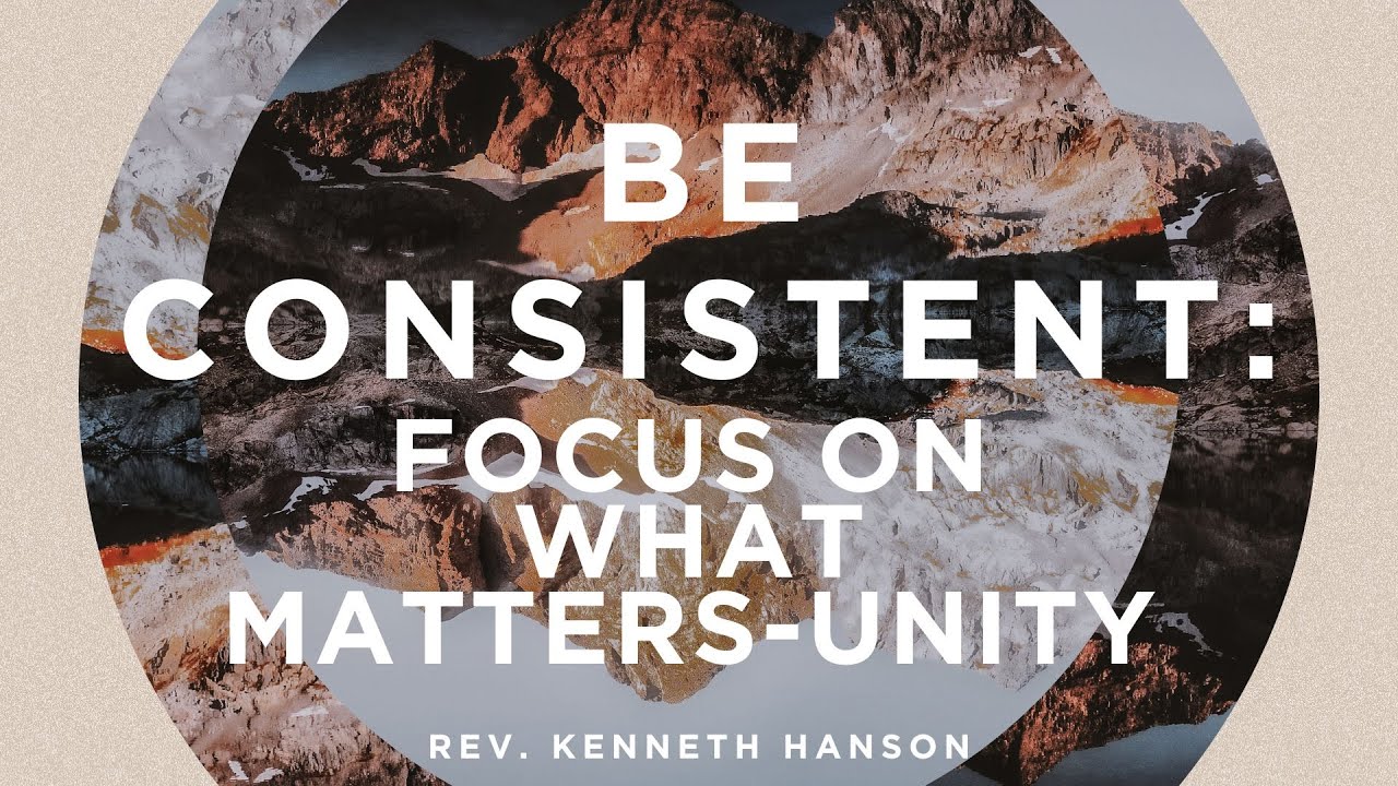 BE CONSISTENT - LOVE LIKE CHRIST - 1/28/2024 - YouTube