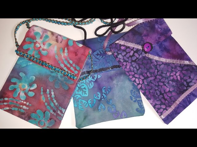 How to Sew a Cell Phone Bag and Free Pattern - Threads | Cell phone bag, Phone  bag pattern, Phone purse pattern