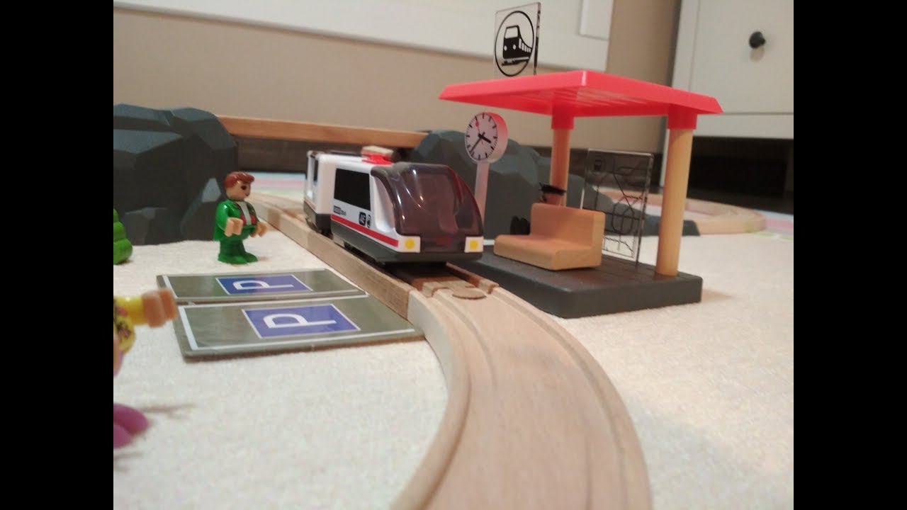 Tren de madera - YouTube