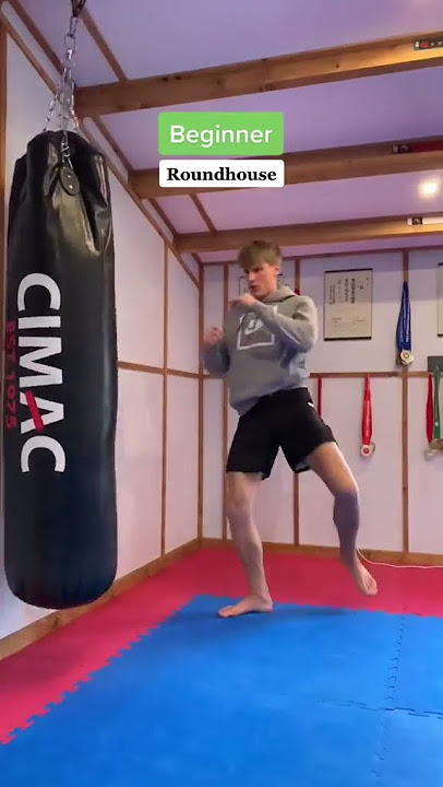 Beginner, intermediate and advanced kicks