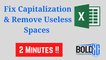 Super Easy Fix for Improper Capitalization and Spacing in EXCEL!!