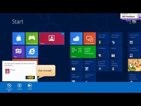 Video: How To Uninstall Metro Application In Windows 8