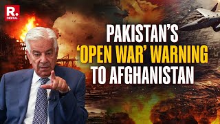 Pakistan’s Khawaja Asif Warns of ‘Open War’ With Afghanistan if Istanbul Peace Talks Fail