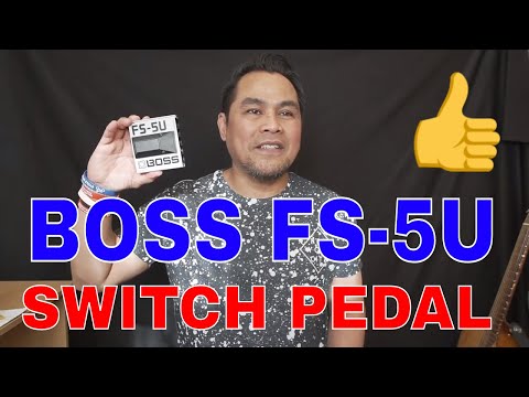 BOSS FS-5U SWITCHFOOT PEDAL, UNBOXING AND REVIEW BOSS FS-5U SWITCHFOOT PEDAL, UNBOXING AND REVIEW