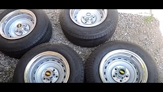 How to restore C10 Truck Rally wheels or steel wheels