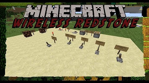WIRELESS REDSTONE PLUGIN || Tutorial [Dutch]