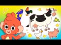 Club Baboo | Animal sounds and names | Learn the ABC with Baboo